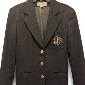 AUTHENTIC Vintage Christian Dior Women’s Blazer, 100% Pure Wool